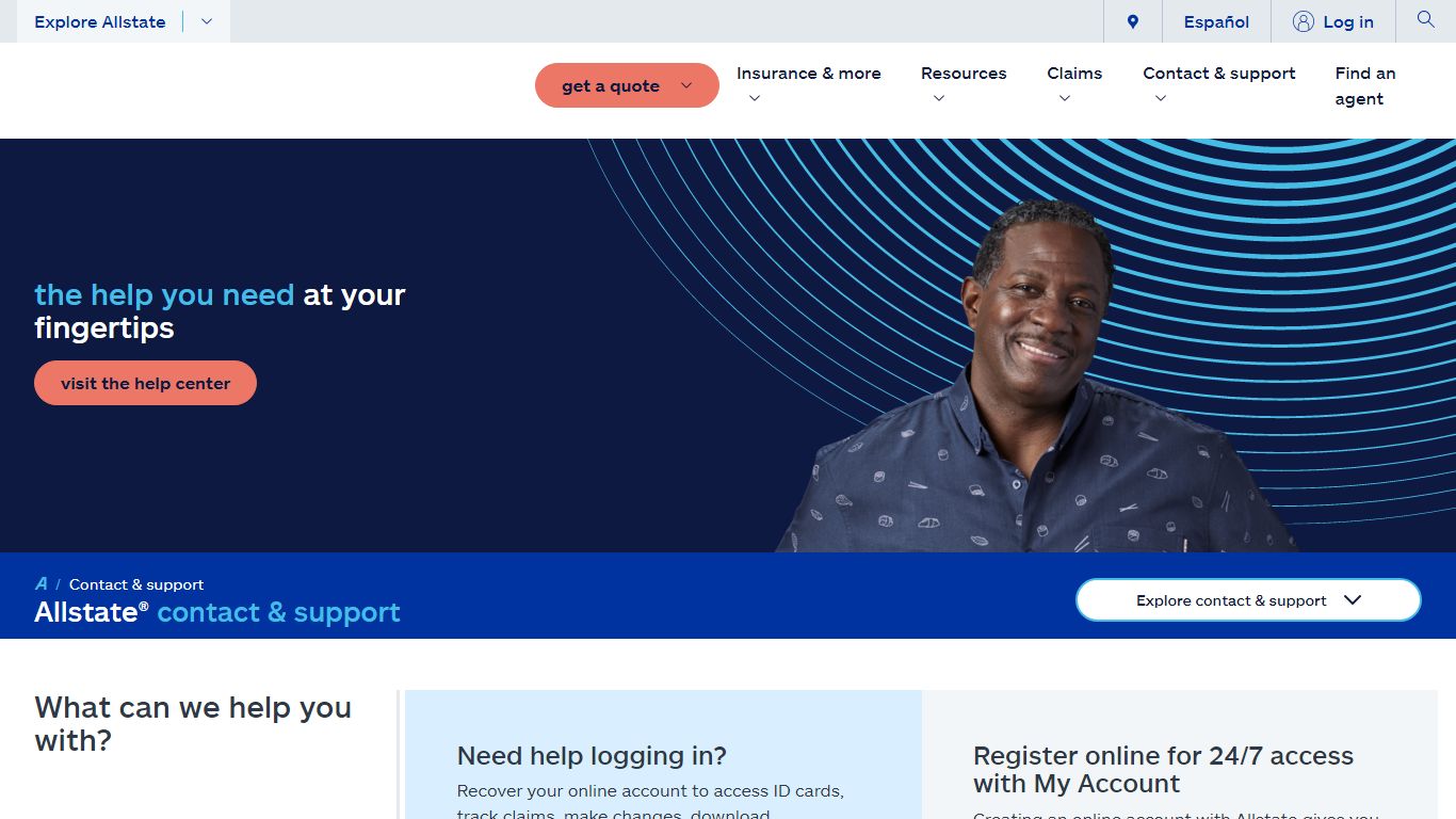 Contact Us for Help & Support | Allstate Insurance
